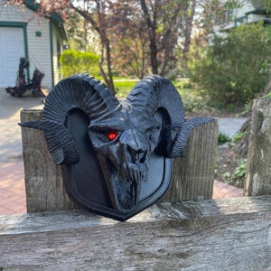 Emblème Evil RAM Skull V3 avec LED 12v Pour 09+ badges de grille de ramassage RAM 4e génération -1500, 2500, 3500