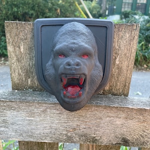 Emblème Angry Fierce Gorilla pour badge de hayon RAM Pickup 09+ 4ème génération -1500, 2500, 3500