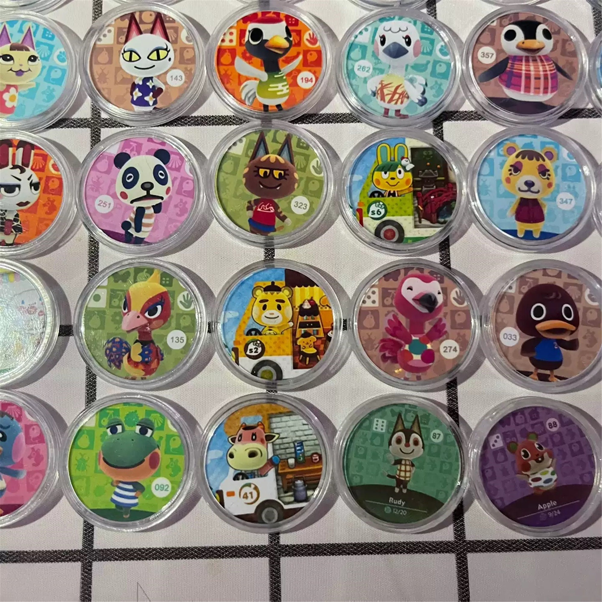 23 PCS Cats Collection ACNH Animal Crossing Amiibo Coin Cards - Etsy