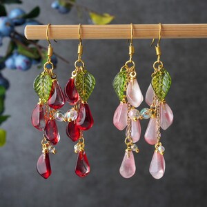 Food earrings fruit jewelry etsy lmkacrylics best sale