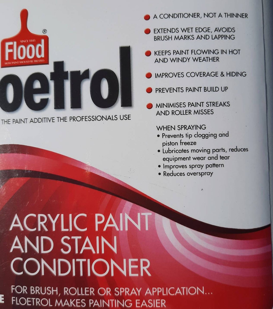 Cell Activator Ingredient Australian Flood Floetrol for Etsy Sweden