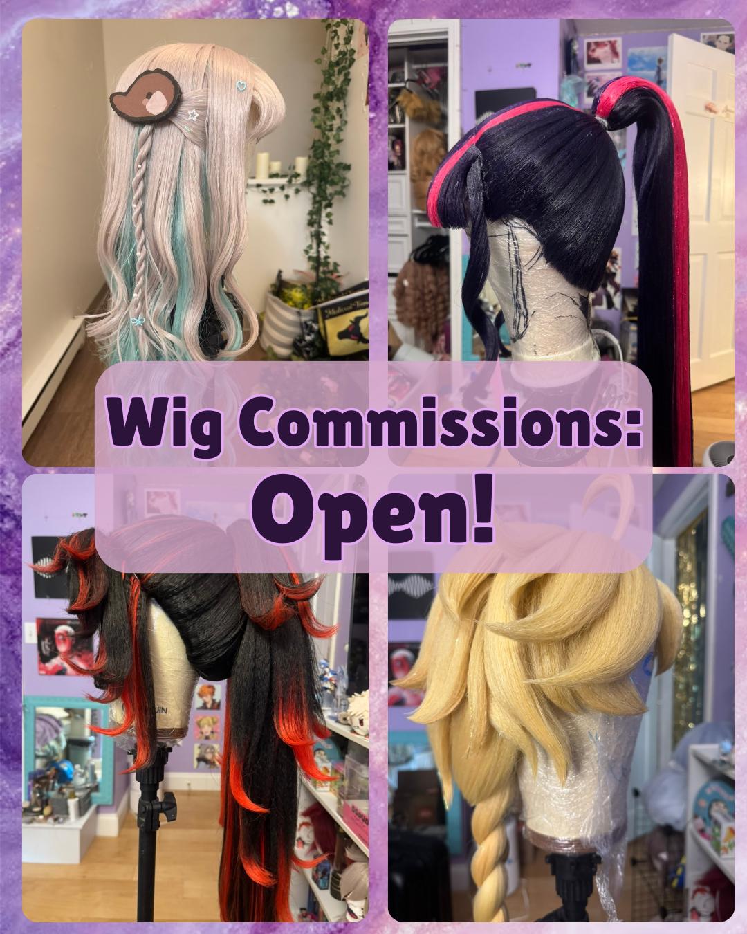 Custom Cosplay Wig Commissions (read Desc.) - Etsy