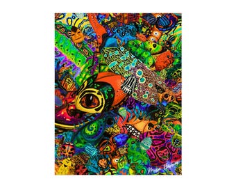 Strange Swarm Fine Art Poster