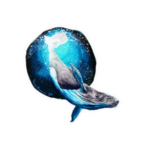 Humpback Whale Vinyl Decal