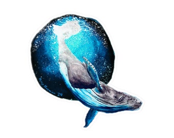 Humpback Whale Vinyl Decal