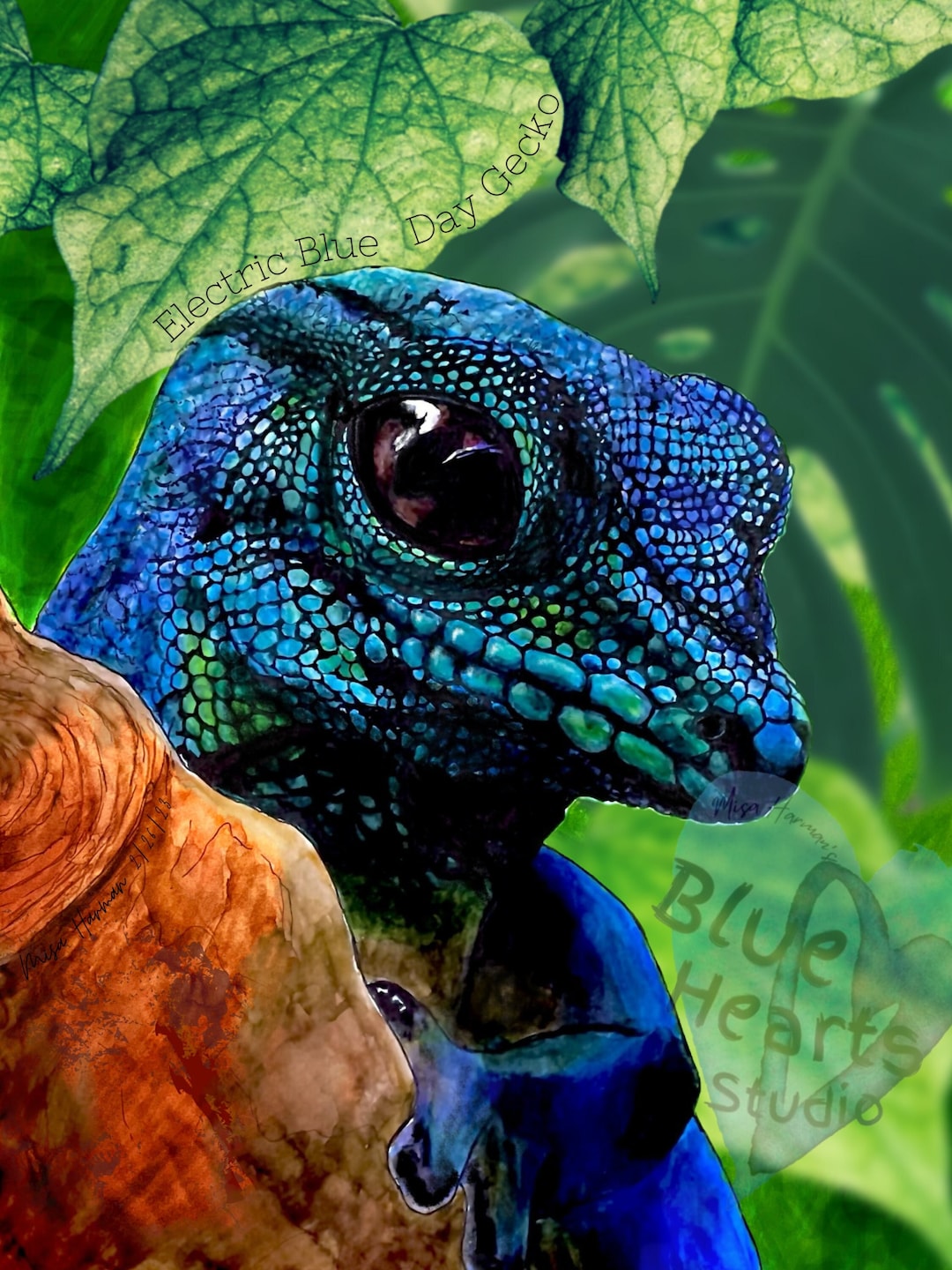 Blue hotsell gecko pet