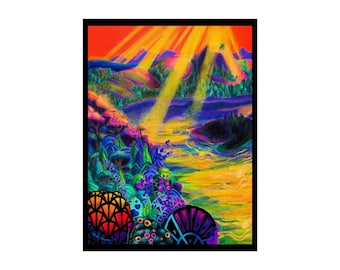 Sunset Wonderland Fine Art Poster