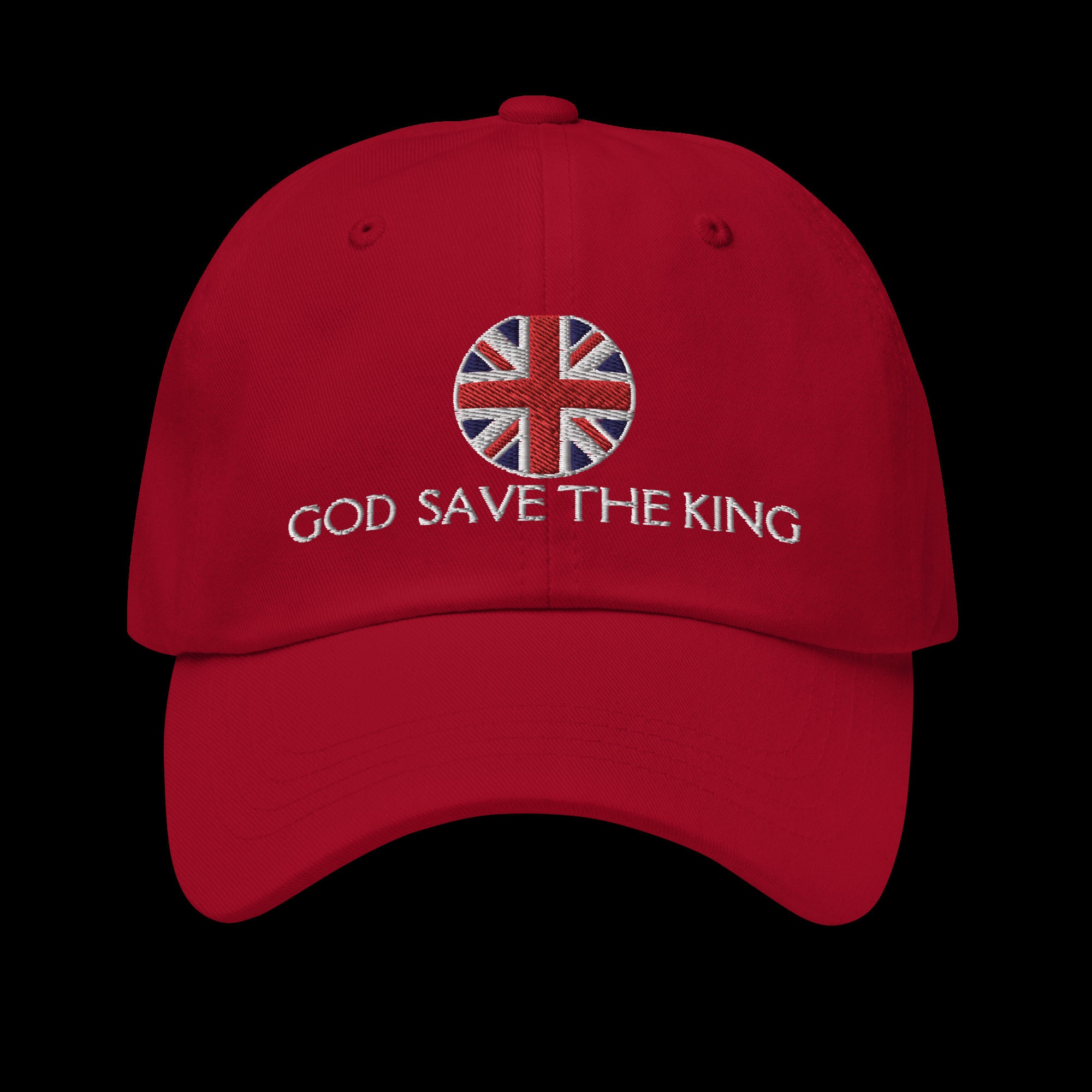 Discover God Save the King Baseball Cap  Queen Elizabeth II Memorial Hat  British Crown Memorial Hat  British Flag Clothing