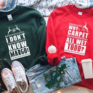Christmas vacation sweaters todd and margo store