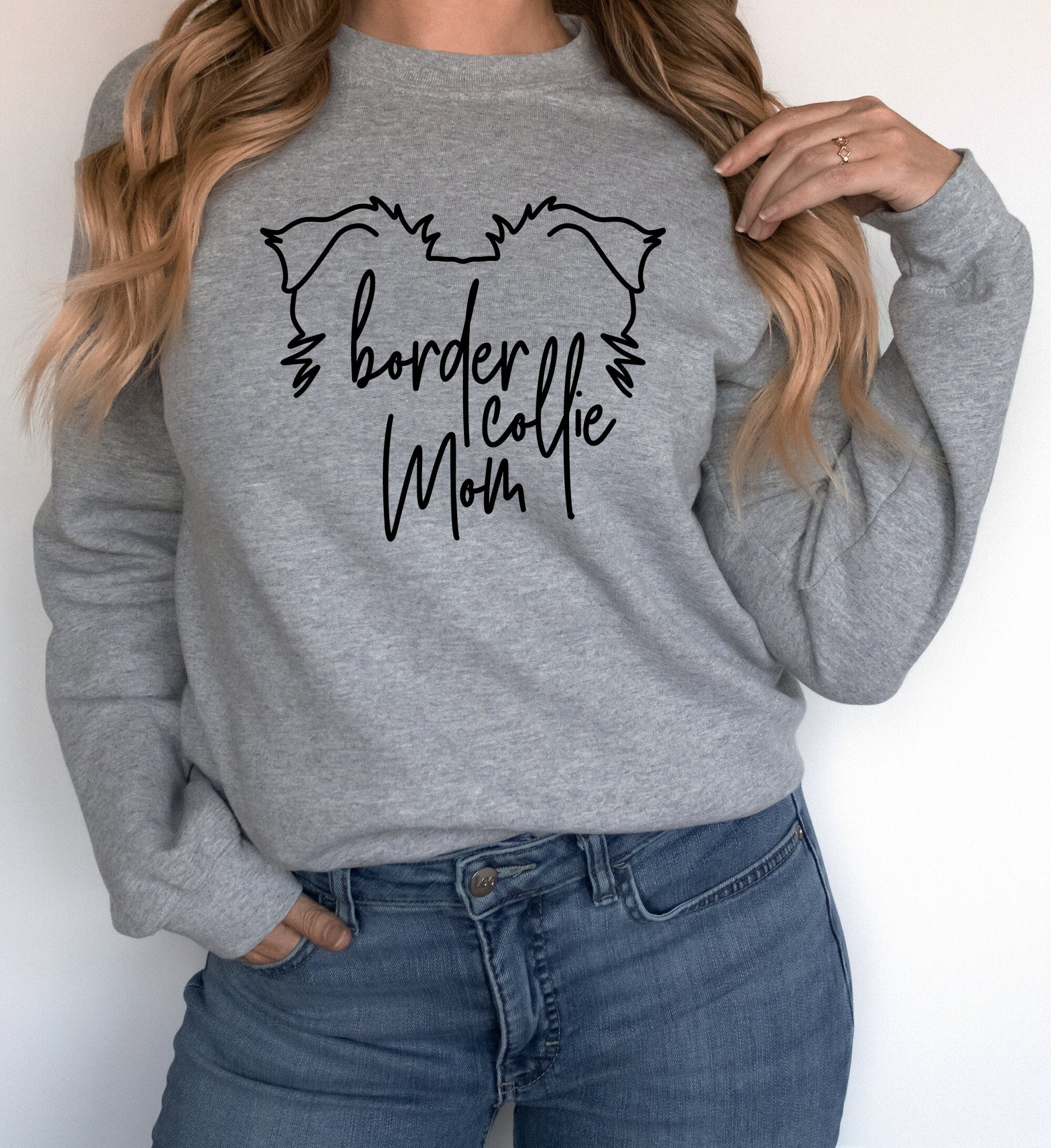 Border Sweatshirt - Etsy