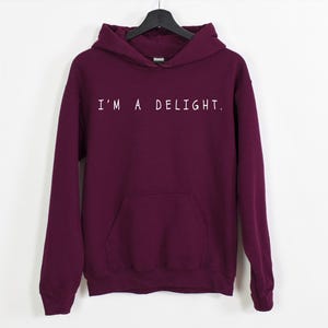 Funny Sweatshirt, I'm a Delight, Sarcastic Sweatshirt, Funny Shirt, Funny Unisex Shirt, Quote Sweatshirt, dry humor, attitude shirt
funny sweatshirt, unisex sweatshirt, sarcastic sweatshirt, quote shirt, im a delight sweater, offensive shirt, sassy sweatshirt, cute sweatshirt, funny crewneck, trendy sweatshirt, rude shirt, fall sweatshirt, christmas gift