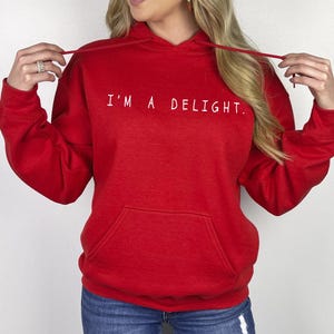 Funny Sweatshirt, I'm a Delight, Sarcastic Sweatshirt, Funny Shirt, Funny Unisex Shirt, Quote Sweatshirt, dry humor, attitude shirt
funny sweatshirt, unisex sweatshirt, sarcastic sweatshirt, quote shirt, im a delight sweater, offensive shirt, sassy sweatshirt, cute sweatshirt, funny crewneck, trendy sweatshirt, rude shirt, fall sweatshirt, christmas gift