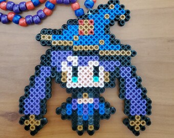 Genshin Impact Mona Perler Necklace