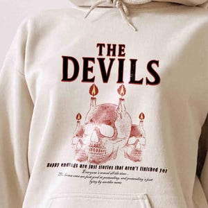 The Devils Hoodie, Brother Diaz Shirt, Inspired by Joe Abercrombie,  Bookish Sweatshirt,  Book lover shirt