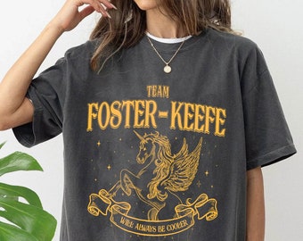Team foster-keefe Comfort color shirt, Foxfire Academy shirt, Lost Cities Keeper Shirt, Kotlc Shirt, Keeper Of The Lost Cities Symbols Shirt