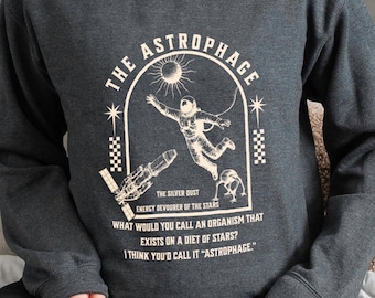 Astrophage Vintage Bookish Sweatshirt -  project hail mary, rocky amaze, book lover gift