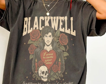 Phantasma Blackwell Shirt, Dark Romance Bookstagram Merch, Kaylie Smith Fandom Comfort colors Tee Official Licensed