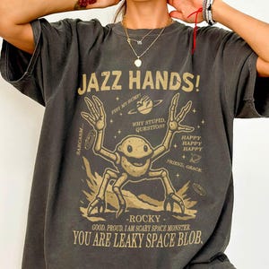 Project Hail Mary Comfort Colors Shirt: You Sleep I Watch, Bookish Tee