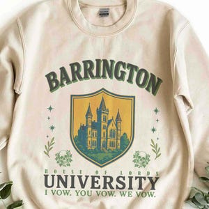 OFFICIALLY LICENSED Barrington U, LORDS, Shantel Tessier, Ritual, Sinner, Sacrifice, Booktok Merch, Dark Romance Sweatshirt, Bookish shirt