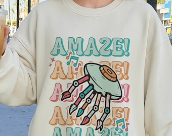 Rocky Amaze! shirt, Vintage Book lover Tee, Bookish sweatshirt