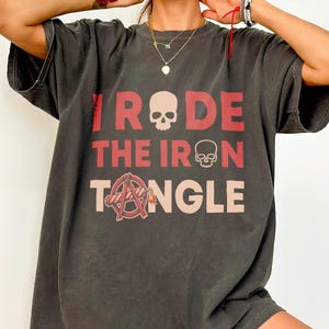 Dungeon Crawler Carl,I Rode The Iron Tangle, Anarchy,  princess donut Comfort Colors shirt, carl, Mordecai, Mongo, book lover gift