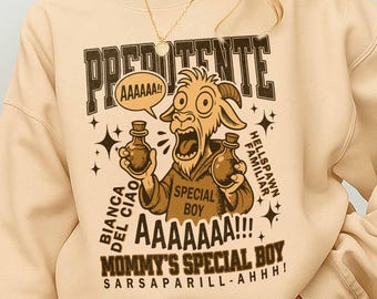 Prepotente Vintage Sweatshirt, Mommy's Special Boy, Dungeon Crawler Carl, New Achievement Merch, Bookish T-shirt, Book Lovers Gift shirt