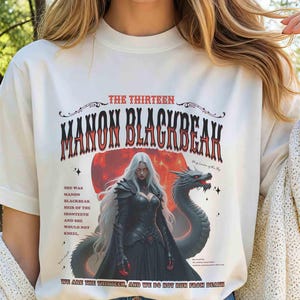 Manon Blackbeak We Are Thirteen Throne Of Glass Merch Sarah J Maas SJM Merch Bookstagram Booktok Comfort Colors shirt, Licensed