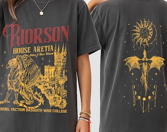 Iron Flame comfort Color shirt, Xaden Riorson House sweater, Violet Sorrengail Basgiath War College Dragon Rider Bookish Gift, Fourth Wing