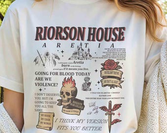 Xaden Riorson Comfort Colors Shirt: Dragon Rider Bookish Tee