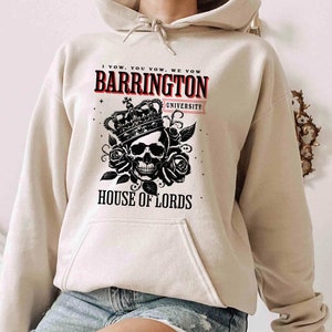 Barrington University Hoodie, The Ritual Shirt, Dark Romance Sweater, Smut Reader Shirt, Spicy Romance, Ryat Archer