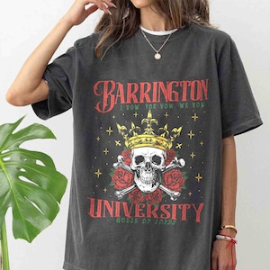 Barrington University Shirt, The Ritual, Smut Shirt, Dark Romance Reader Shirt, Fantasy Reader Shirt, Ryat Archer Shirt