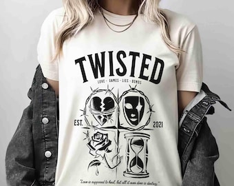 Twisted Series Shirt, Booktok shirt, Romance Book Shirt, Book Lover Gift