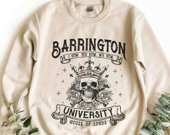 Barrington University The Ritual Sweatshirt, Smut Shirt, Dark Romance Reader Shirt, Fantasy Reader Shirt, Ryat Archer Shirt, Book Lover Gift