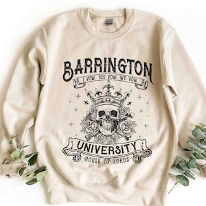 Barrington University The Ritual Sweatshirt, Smut Shirt, Dark Romance Reader Shirt, Fantasy Reader Shirt, Ryat Archer Shirt, Book Lover Gift