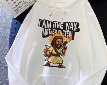 I Am The Way, Dungeon Crawler Carl, Bookish Hoodie, Uzi Jesus, princess donut, Book lover gift shirt