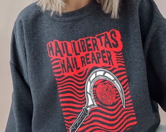 Red Rising Sweatshirt, Hail Libertas Hail Reaper, Vintage shirt