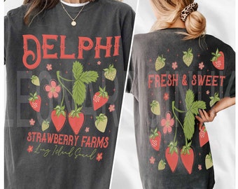 Delphi Strawberry Farms comfort Color Shirt, Percy Jackson the Olympians Shirt, Bookish shirt, Book lover Shirt bookworm, Delphi shirt