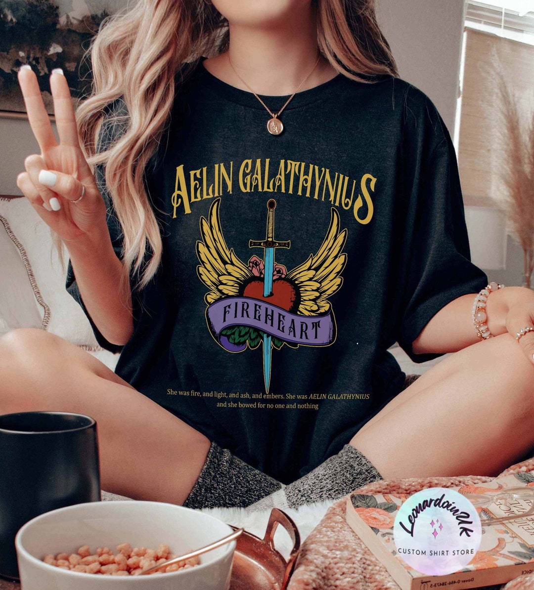 Throne Of Glass Shirt Aelin Galathynius Shirts Fireheart Aelin T Il 1080xN.5750672113 3l0h