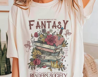 Romantasy Readers Society Shirt, Book Lover Club, Romantasy Reader Gift, Fantasy Romance Book shirt, Dark Romance