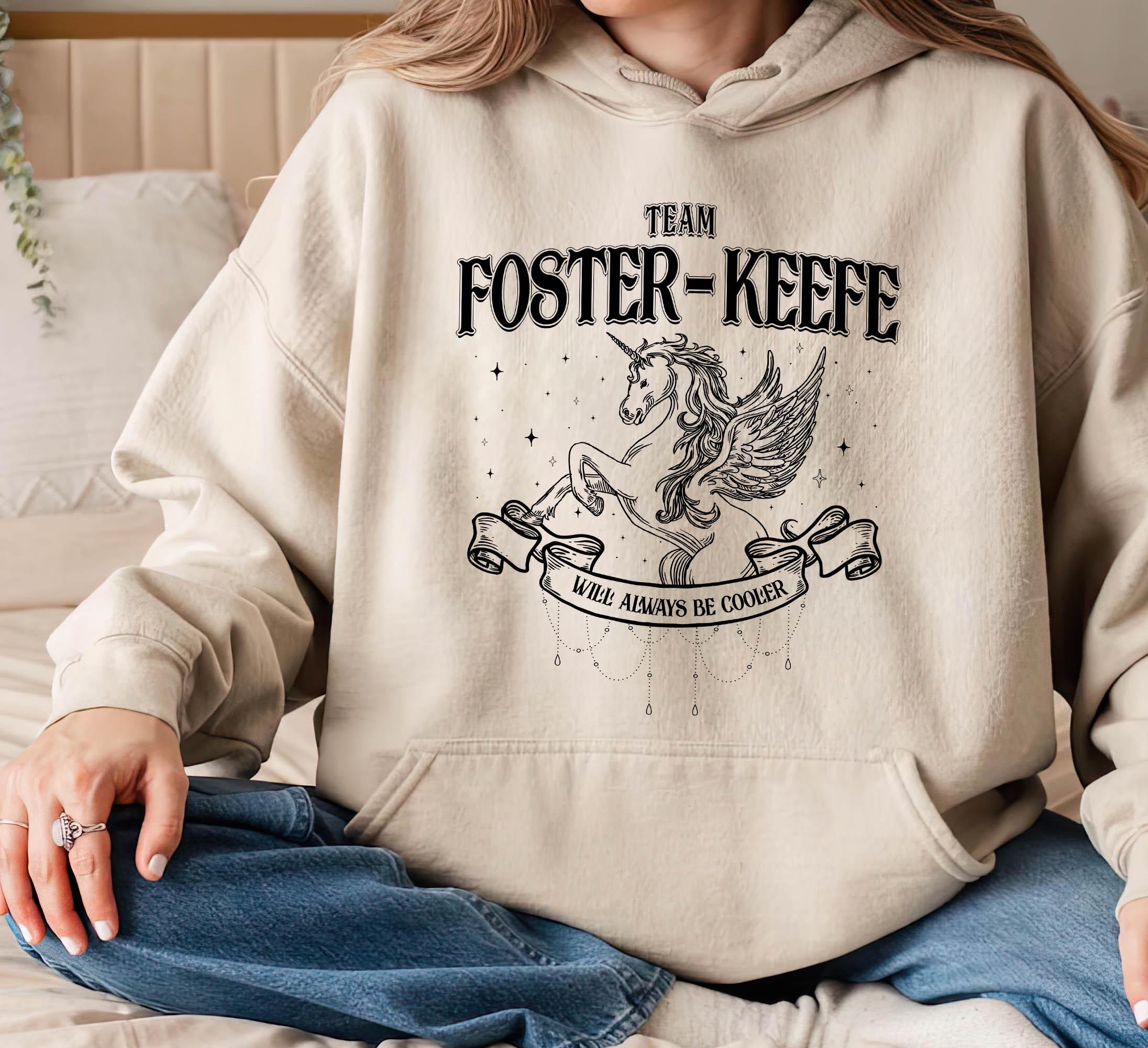 Sudadera con capucha del equipo foster-keefe, sudadera con capucha Foxfire Academy, sudadera del guardián de las ciudades perdidas, símbolos del guardián de las ciudades perdidas, camisa Kotlc