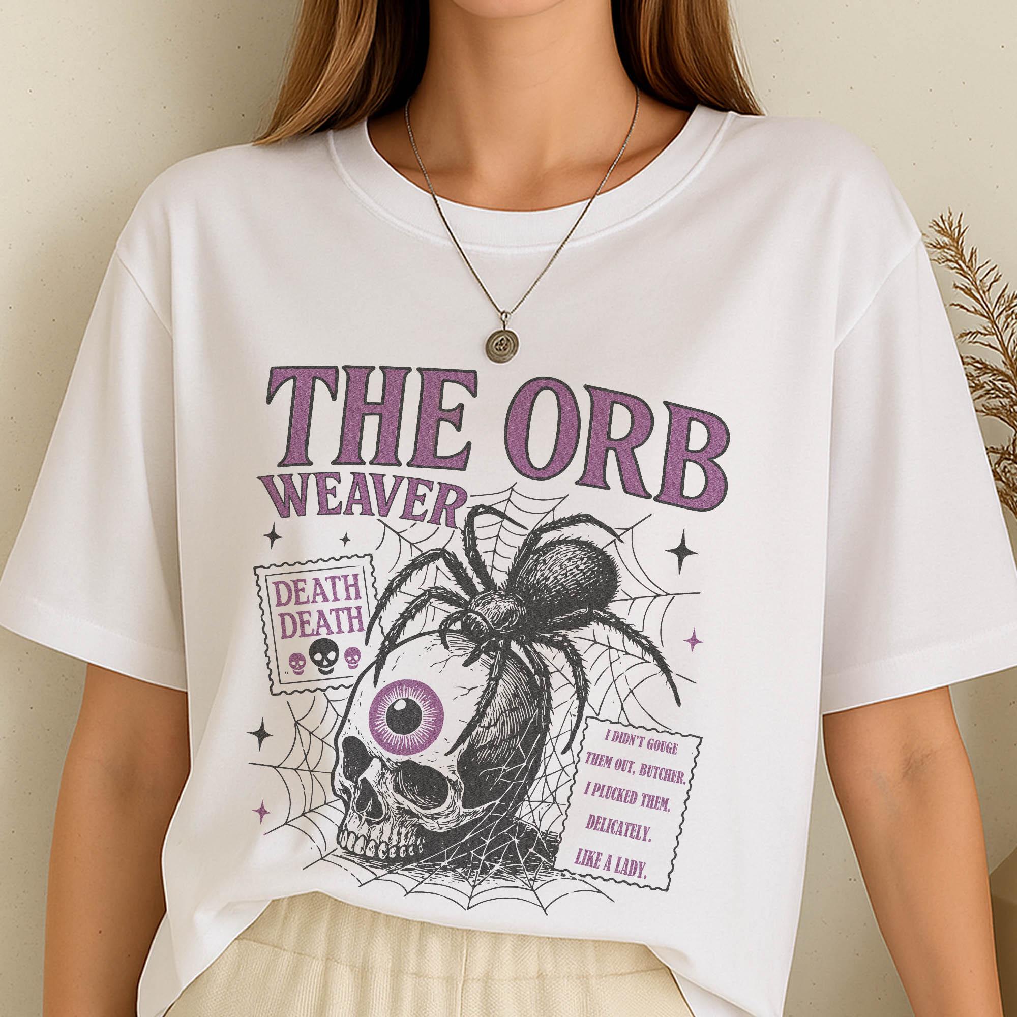 The Orb Weaver Bookish Comfort Colors Shirt, Butcher & Blackbird