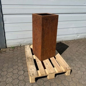 Raised bed made of Corten steel made to measure, planter made of Corten steel, raised beds according to your wishes