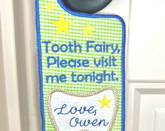 Tooth Fairy Door Hanger: Magical Keepsake for Lost Teeth