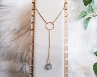 Always on The Run Lariat Necklace