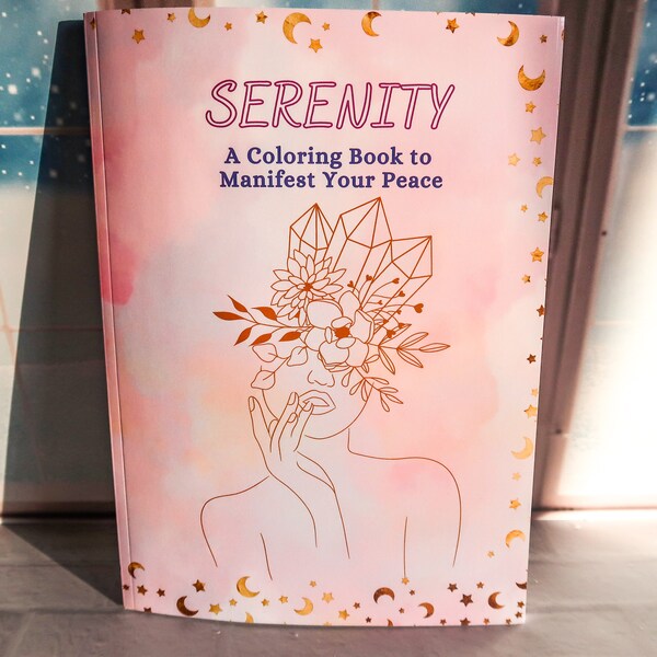 Serenity Adult Coloring Book - Etsy
