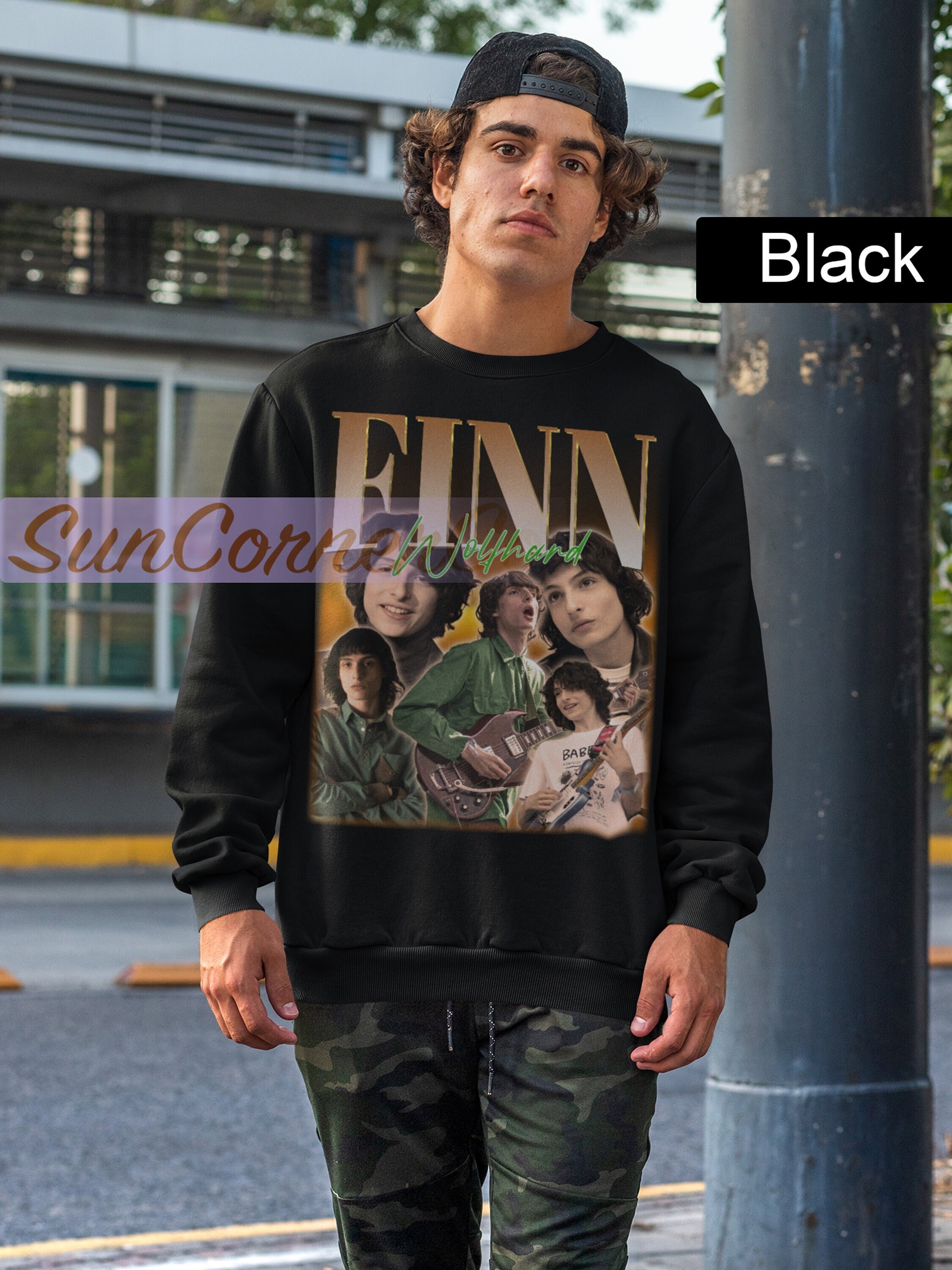 FINN WOLFHARD Sweatshirt Finn Wolfhard Mike Wheeler Merch Etsy