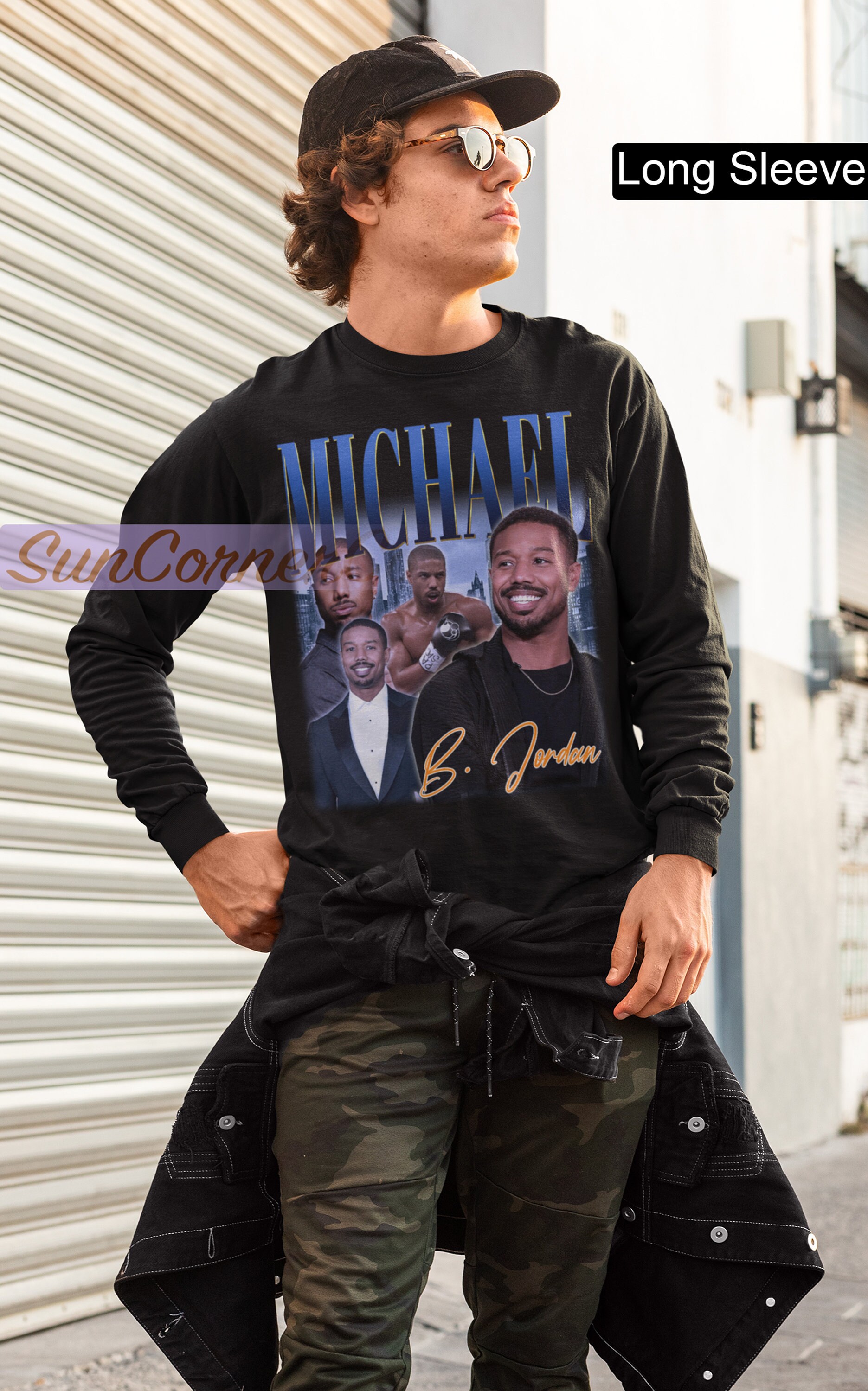 Let Michael B Jordan school you on the power of a statement shirt
