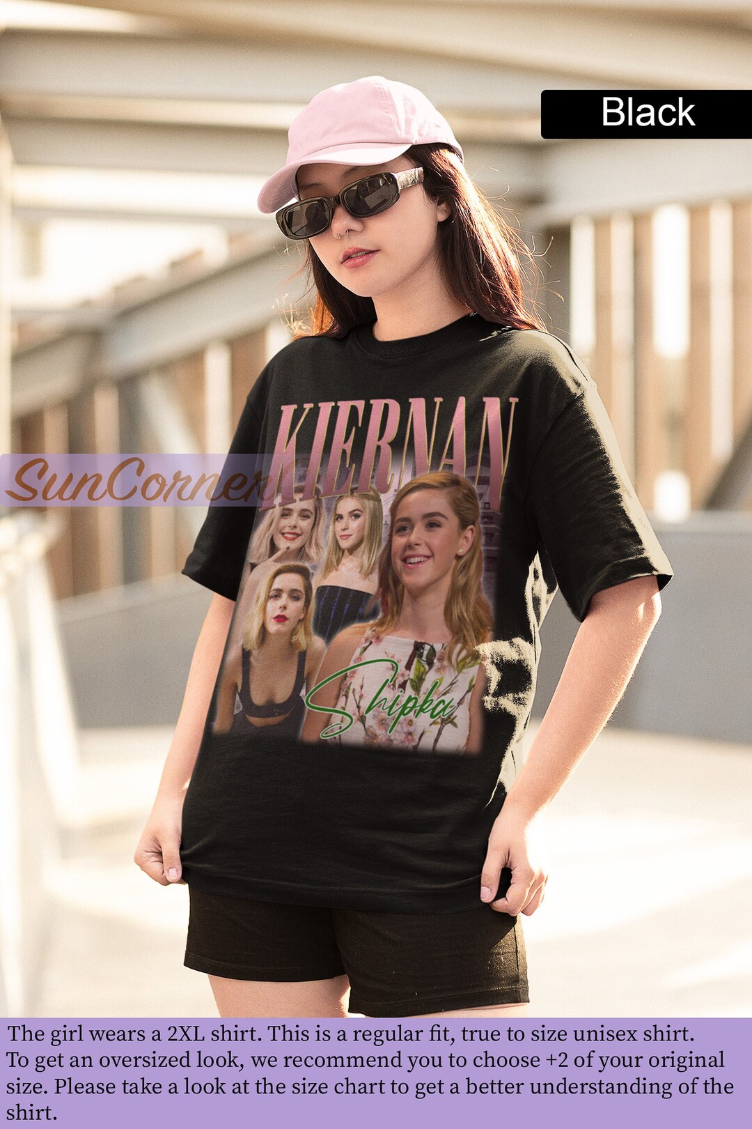 KIERNAN SHIPKA Shirt Kiernan Shipka Homage T-shirt Kiernan - Etsy