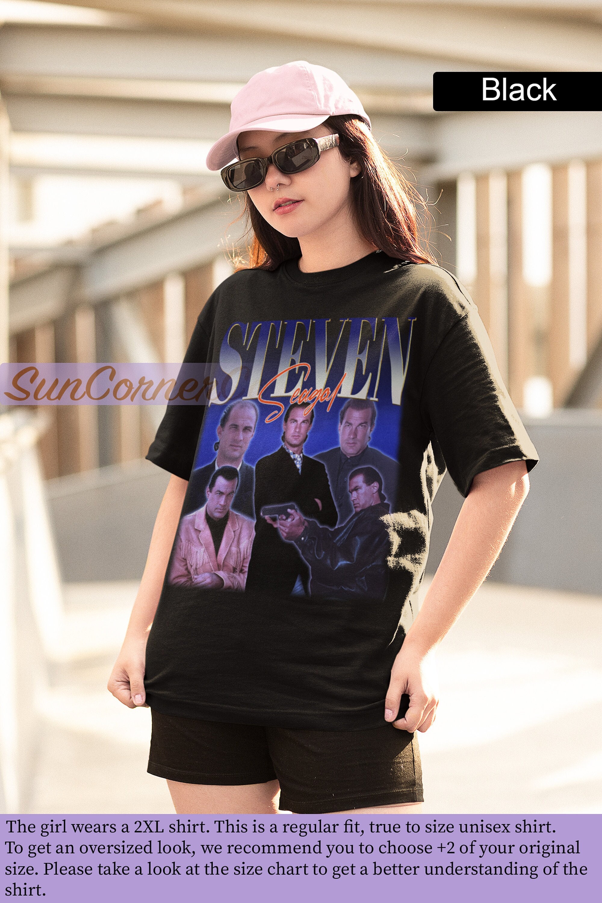 Seagal medieval-steven em um cavalo t camisa de algodão das