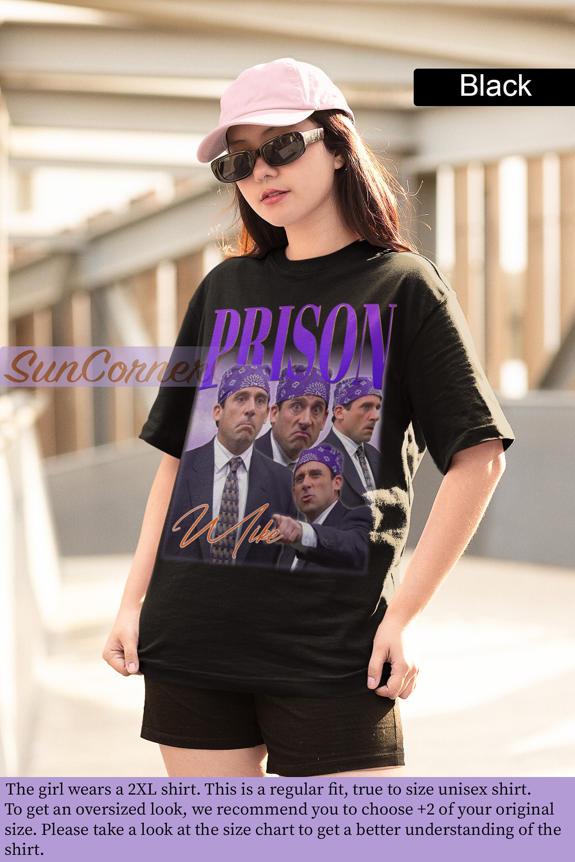 Camiseta con estampado de MIKE de prisión, camisa de michael paper, dunder  mifflin, office, PRISON mike - AliExpress